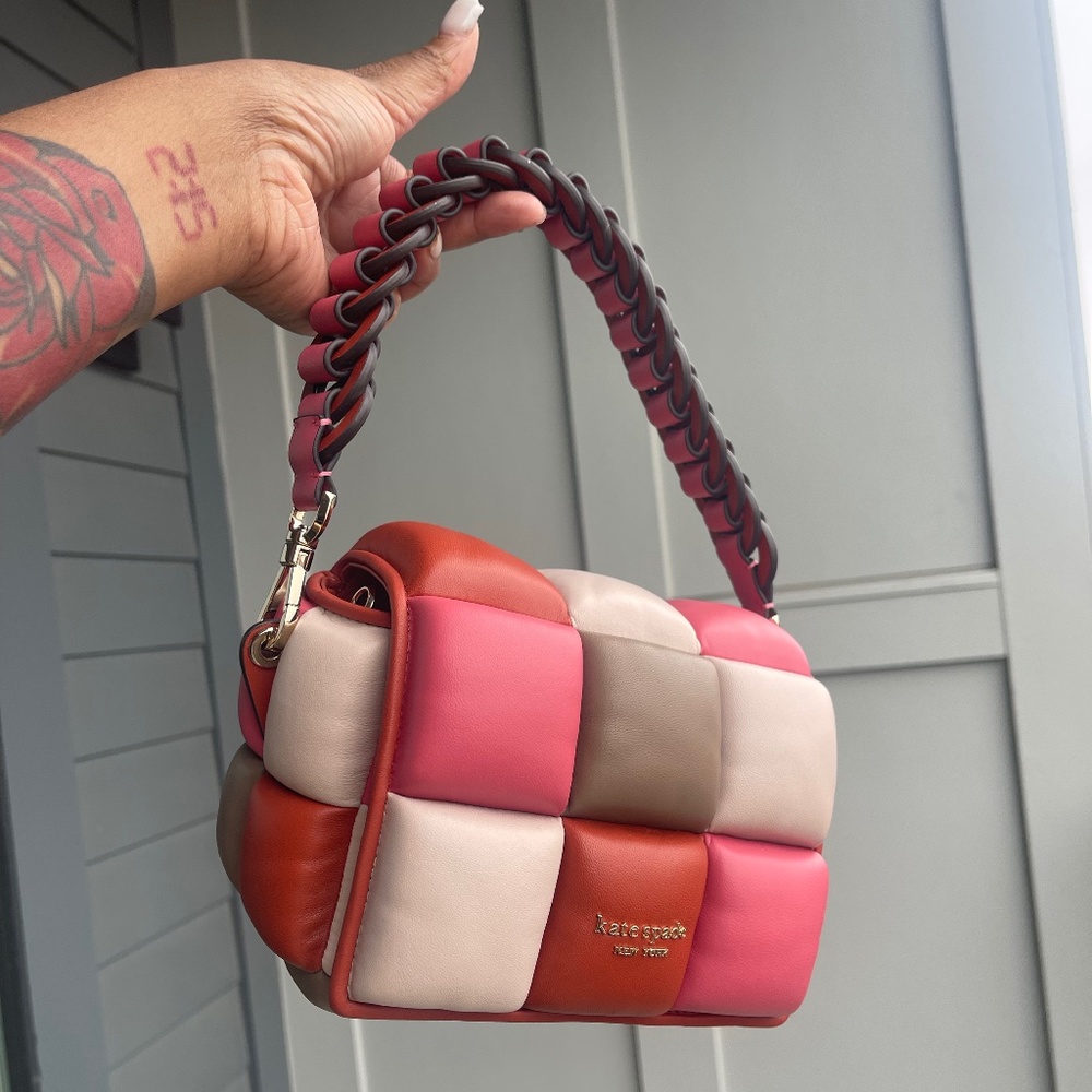 Kate Spade Rubix Padded Colorblock Crossbody Bag